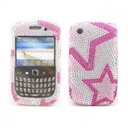 BlackBerry 8520 9300 Diamond Case (Star)